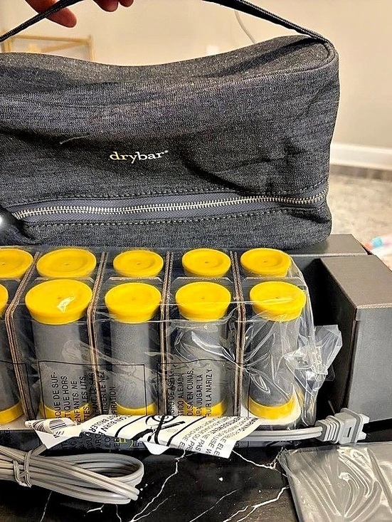 Drybar Other - BRAND NEW! Drybar The Roller Club Curling Hot Rollers Black & Yellow